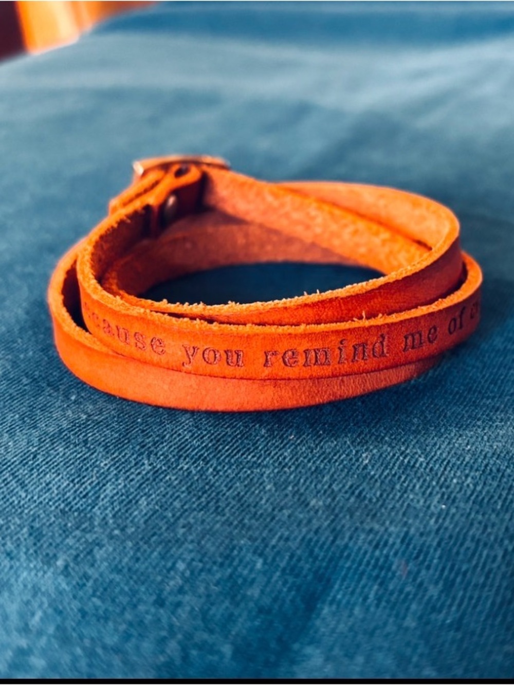 Storypeople Leather Wrap Bracelet